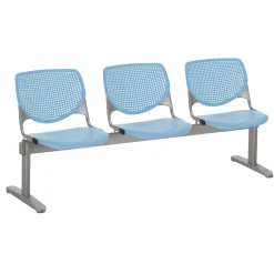 Three Seat Polypropylene Beam Seating