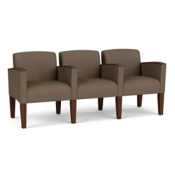 Three Seat Sofa in Print Fabric or Vinyl