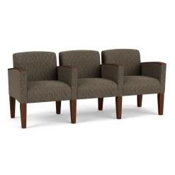 Three Seat Sofa in Print Fabric or Vinyl