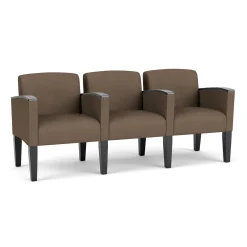 Three Seat Sofa in Print Fabric or Vinyl