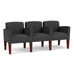 Three Seat Sofa in Print Fabric or Vinyl