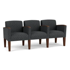 Three Seat Sofa in Print Fabric or Vinyl