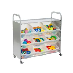 Tilted Cart with 9 Trays - 6