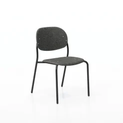 Tioga Armless Guest Chair with PET Felt Seat and Back - 2/carton