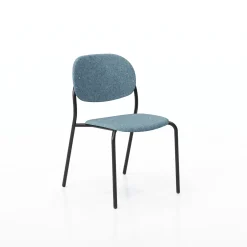 Tioga Armless Guest Chair with PET Felt Seat and Back - 2/carton