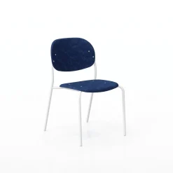 Tioga Armless Guest Chair with PET Felt Seat and Back - 2/carton