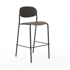 Tioga Barstool with Laminate Seat & Back