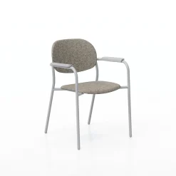 Tioga Guest Chair with Arms - PET Felt Seat and Back