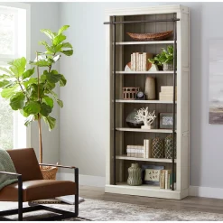 Toulouse Six Shelf Bookcase - 94