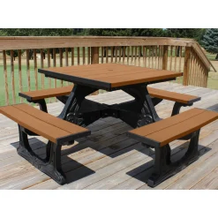 Town Square Outdoor Table with Molded Frame 40