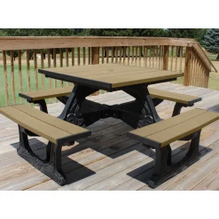 Town Square Outdoor Table with Molded Frame 40