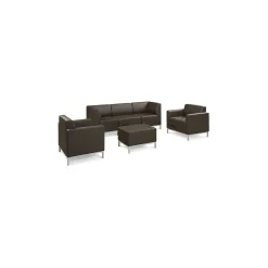 Traffic Modular Lounge Seating Set with USB/Power - 6pc.