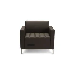 Traffic Modular Lounge Seating Set with USB/Power - 6pc.