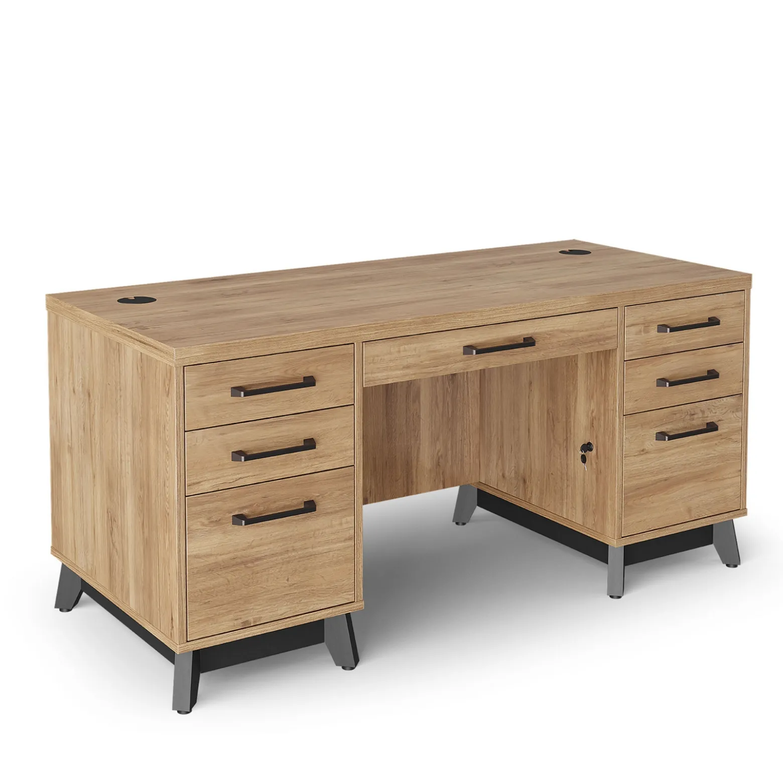 Trenton Executive Desk – 64"W