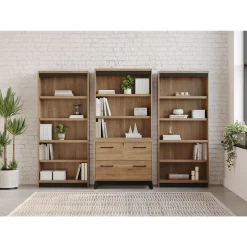 Trenton 5-Shelf Bookcase – 74