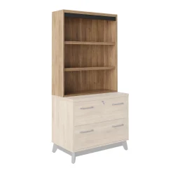 Trenton 3-Shelf Hutch for Lateral File – 36