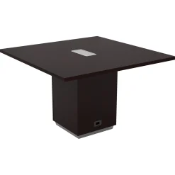 Tuxedo Four Seat Square Conference Table - 48"W x 48"D