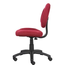 Tweed Fabric Armless Task Chair