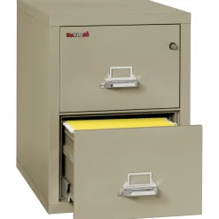 Two Drawer Fireproof Legal Size Vertical File - 31