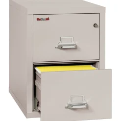 Two Drawer Fireproof Legal Size Vertical File - 31