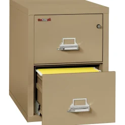 Two Drawer Fireproof Legal Size Vertical File - 31