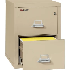 Two Drawer Fireproof Legal Size Vertical File - 25