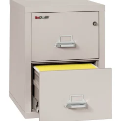 Two Drawer Fireproof Letter Size Vertical File - 25