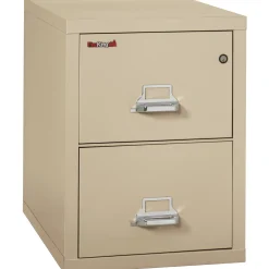 Two Drawer Fireproof Letter Size Vertical File - 31
