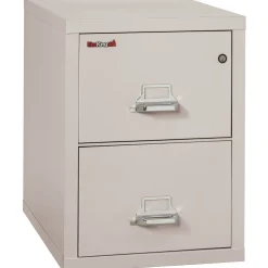 Two Drawer Fireproof Letter Size Vertical File - 31