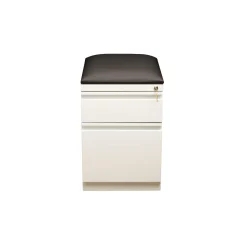 Two Drawer Mobile Pedestal with Cushion- 20