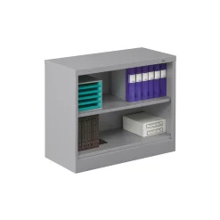 Two Shelf Steel Bookcase 30