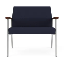 Uptown Bariatric Guest Chair with Solid Fabric Upholstery