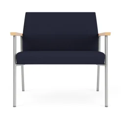 Uptown Bariatric Guest Chair with Solid Fabric Upholstery