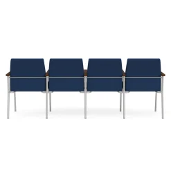 Uptown Four-Seater with Center Arms in Premium Upholstery