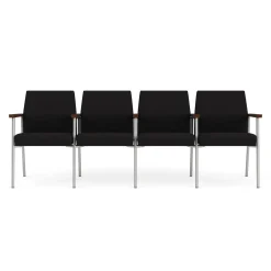 Uptown Four-Seater with Center Arms in Standard Fabric