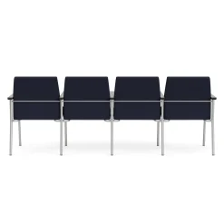 Uptown Four-Seater with Center Arms in Standard Fabric