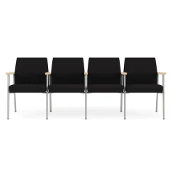 Uptown Four-Seater with Center Arms in Standard Fabric