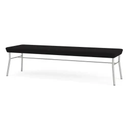 Uptown Three-Seat Bench in Standard Fabric
