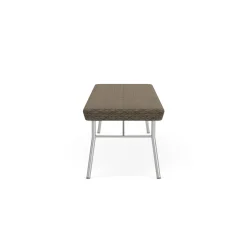 Uptown Three-Seat Bench in Premium Upholstery