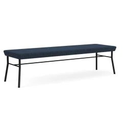 Uptown Three-Seat Bench in Premium Upholstery