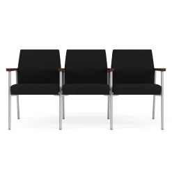 Uptown Three-Seater with Center Arms in Standard Fabric