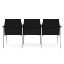 Uptown Three-Seater with Center Arms in Standard Fabric