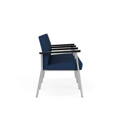 Uptown Three-Seater with Center Arms in Premium Upholstery