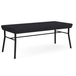 Uptown Two-Seat Bench in Premium Upholstery