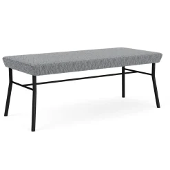 Uptown Two-Seat Bench in Premium Upholstery
