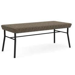 Uptown Two-Seat Bench in Premium Upholstery