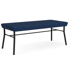 Uptown Two-Seat Bench in Premium Upholstery