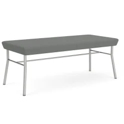 Uptown Two-Seat Bench in Standard Fabric
