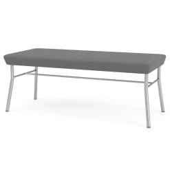 Uptown Two-Seat Bench in Standard Fabric