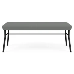Uptown Two-Seat Bench in Standard Fabric